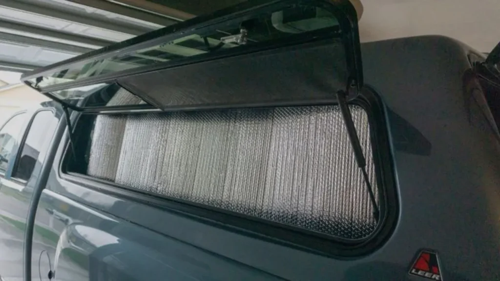 window insulation for truck camper