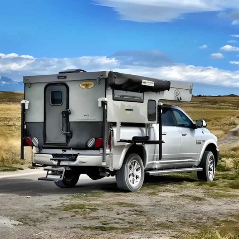 Best Pop-Up Truck Campers To Buy 9 BunduTec Wild pop-up truck camper mounted on a pickup truck