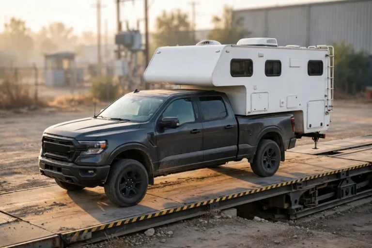Lance 650, 825 and 865 truck campers compared by real loaded weights