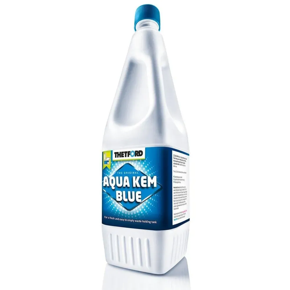 Cassette Toilets for Truck Camper Boondocking: The Complete Honest Guide 5 Bottle of Thetford Aqua Kem Blue RV toilet chemical