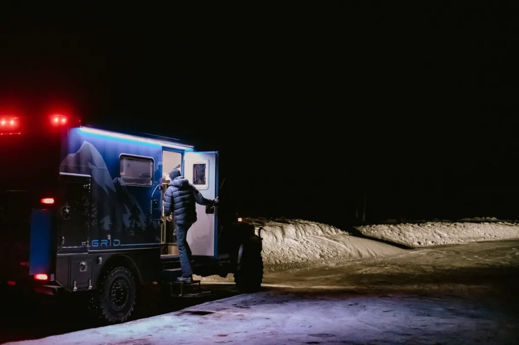Unbiased Winter Heating Guide: Truck Camper Heater — Diesel vs Propane vs Electric 8 Diesel heater installed in a truck camper for winter camping