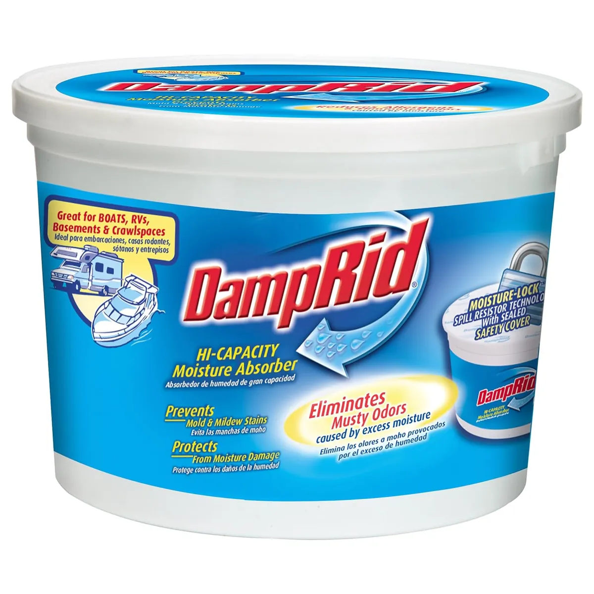 How to Stop Condensation in a Truck Camper (2026 Definitive Guide) 6 DampRid moisture absorber tub that pulls excess humidity from camper air